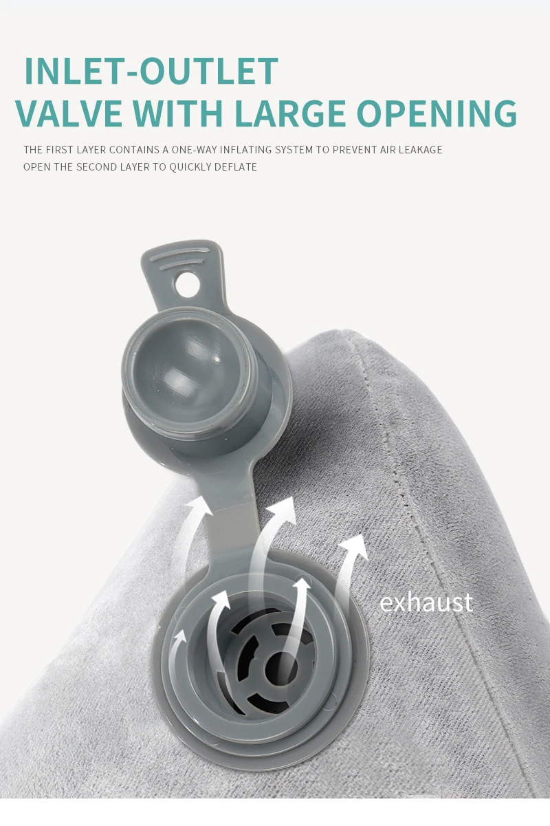 Large Lid Air Intake and Exhaust Nozzle Recycle Eco-friendly TPU PVC Air Valve Cap with Matching Inflator