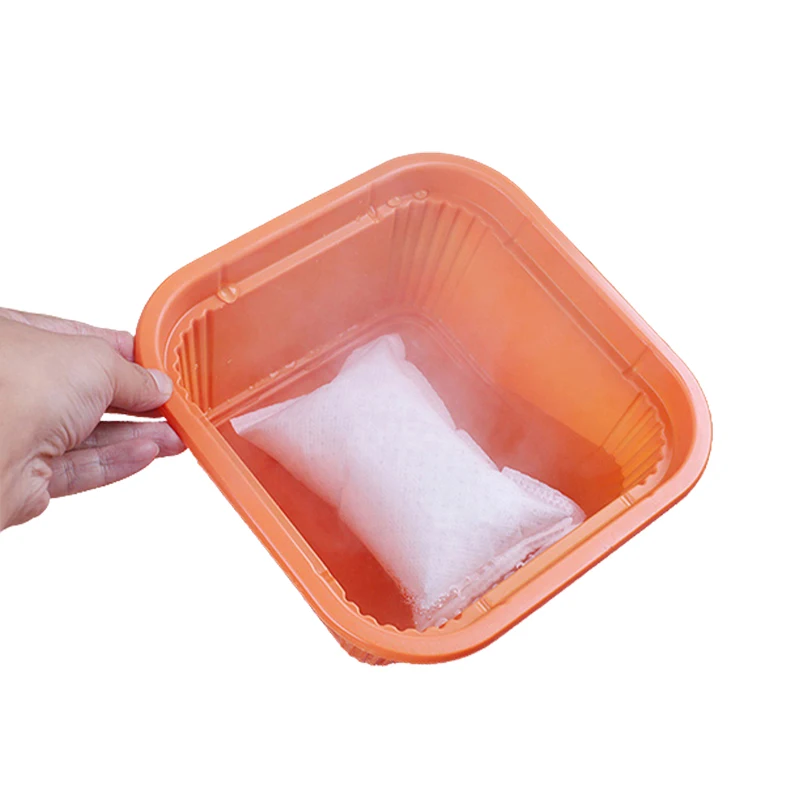 grey powder self heating food pack for MRE cooked food Eco-friendly water activated flameless ration heater