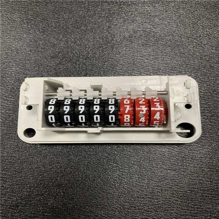 Высококачественный счетчик газа с 8 цифрами