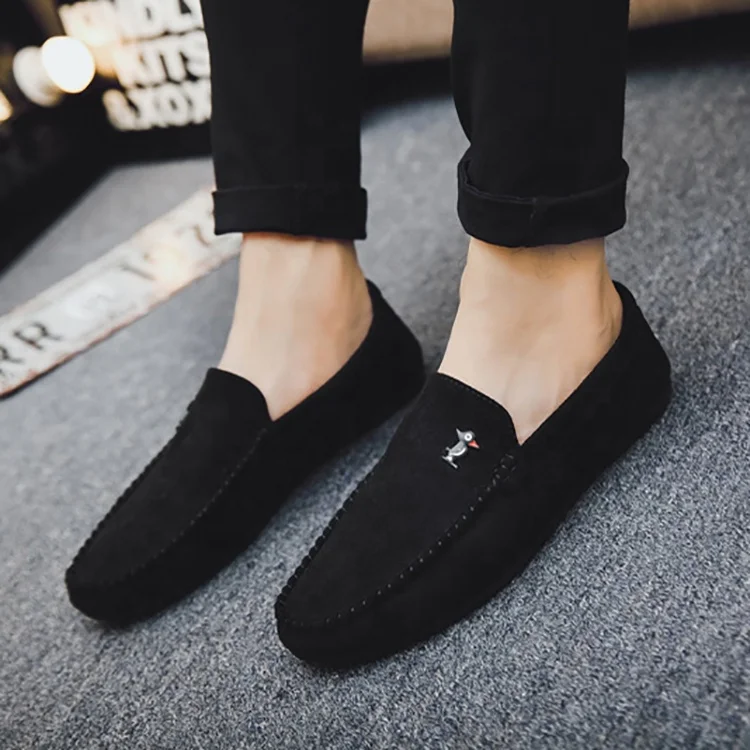 Footwear anti skid soft-soled casual new styles flat loafer shoes men