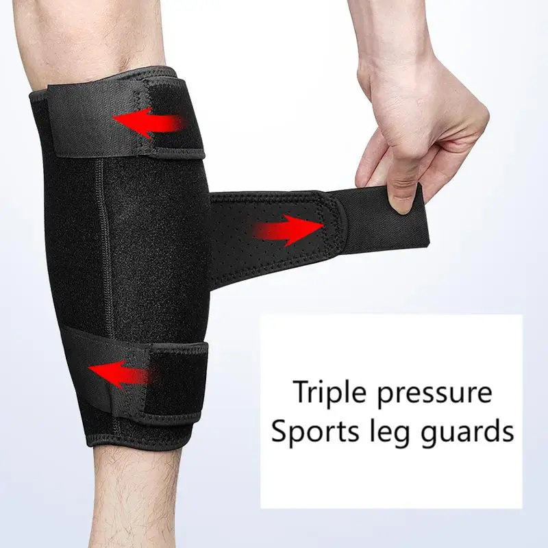Elastic-velcro sports brace Calf breathable wrap leg brace