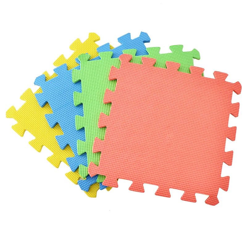 Baby gyms & playmat 11.8 inch eva interlock foam crawling baby game floor puzzle mat gym floor tiles
