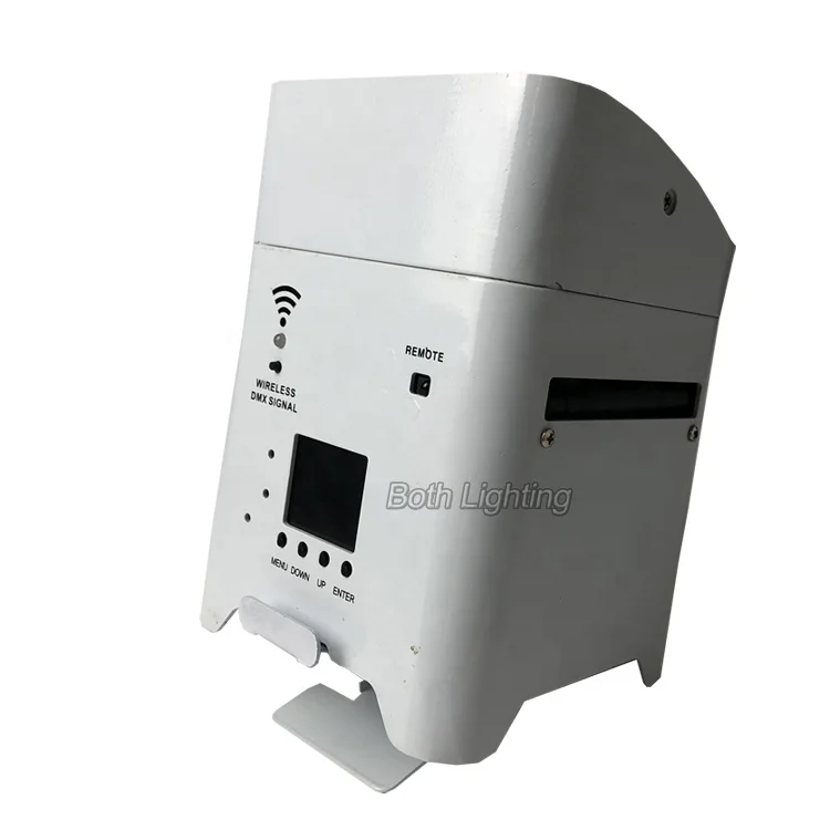  Горячая Распродажа! DJ uplight 6x18 Вт Аккумуляторный беспроводной dmx
