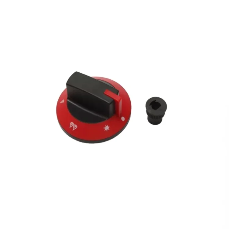 Красная круглая ручка для газовой плиты Sinopts с логотипом