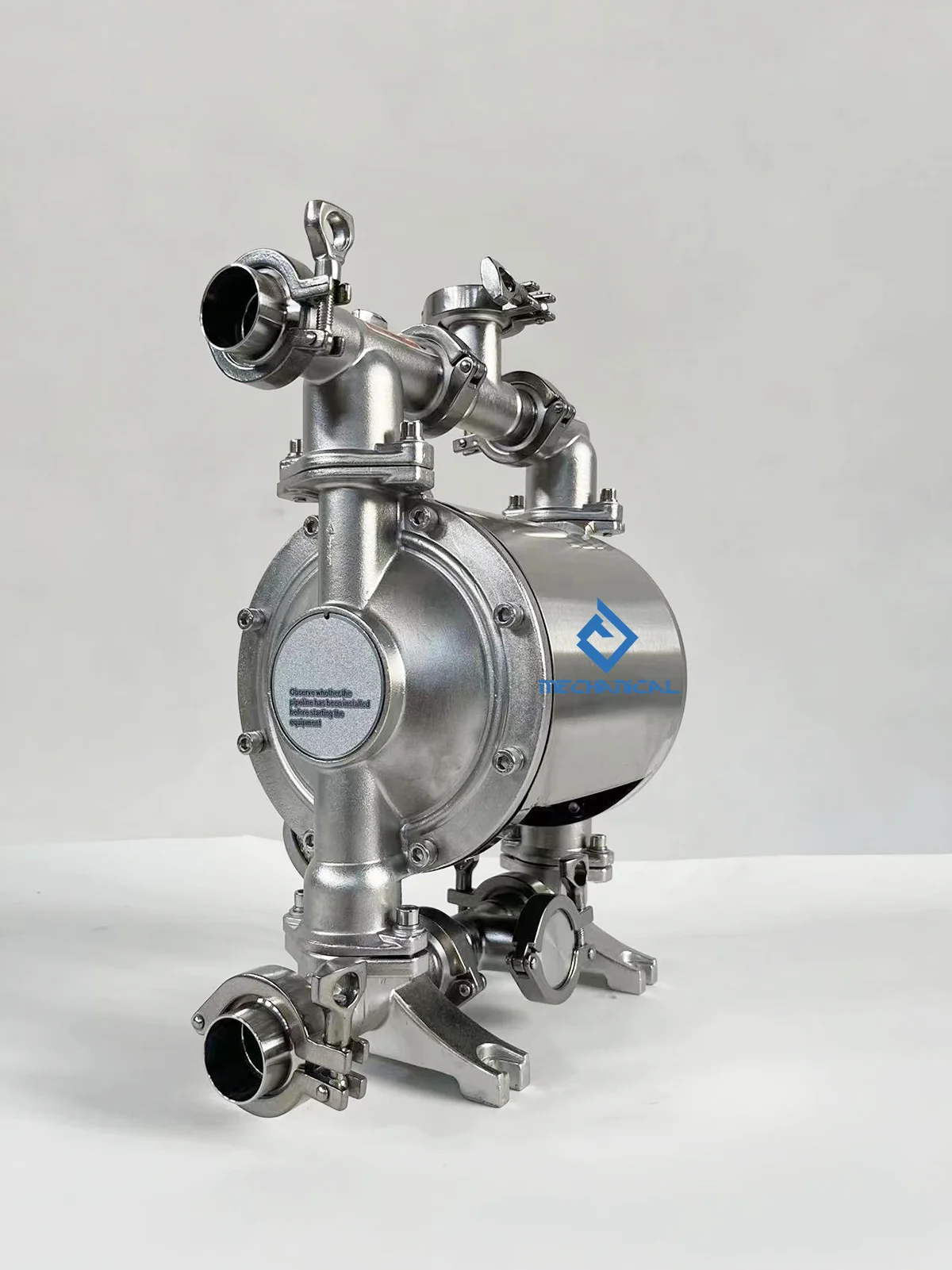 Factory sales high viscosity Stainless steel pneumatic diaphragm pump for Chemical raw materials alcohol