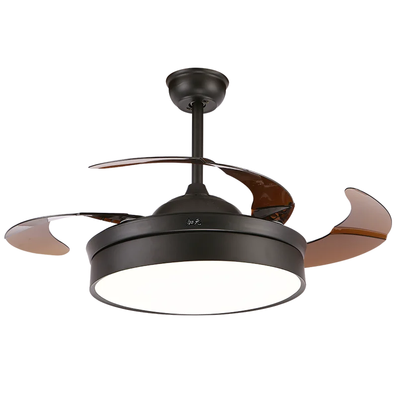 TOP sale New Product 52 Inches Designer Retractable Ceiling Fan With Remote for Living Room