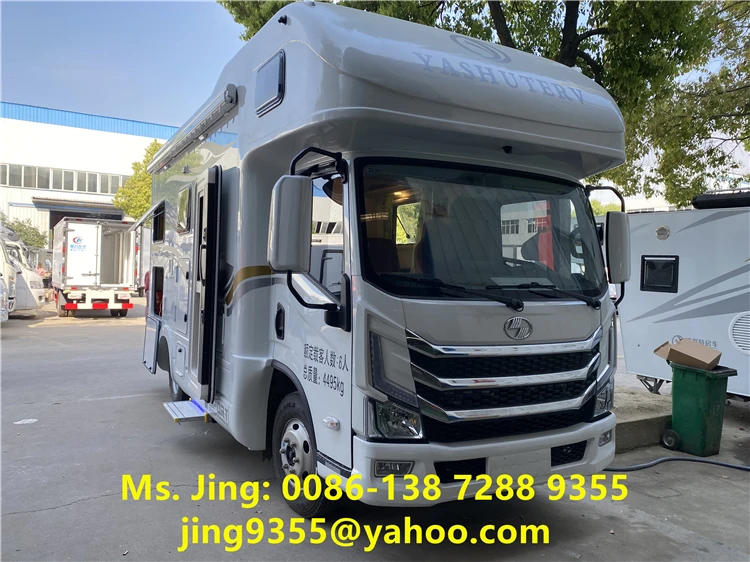 Пользовательский новый дизайн YUEJIN 4x2 роскошный автомобиль для отдыха на колесах/автофургон продажа в саудовской аравии