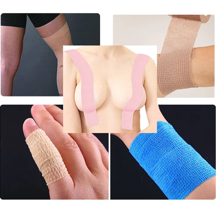 High Quality cohesive elastic bandage Vet Wrap bandage self-adhesive Bandage Factory