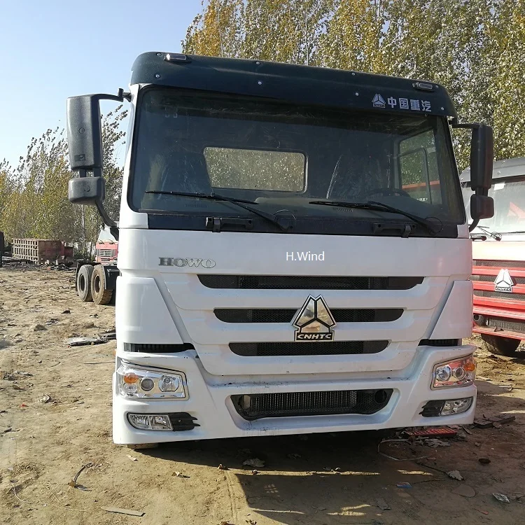 
10 wheels powerful 6*4 used HOWO tractor truck for sale 