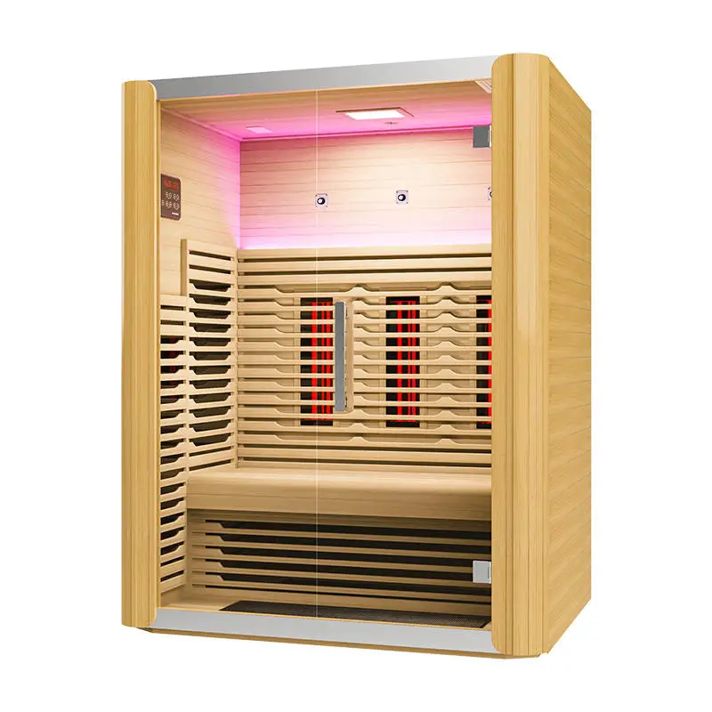 Factory Supplier Infrared Sauna Modern  Full Spectrum Indoor Sauna Cabin  Far Infrared Wood Valli Suana Room