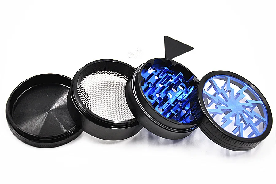 
Superfine 63mm Dust Cover Unique Herb Home Use Nuts Smoke Grinder Aluminum 