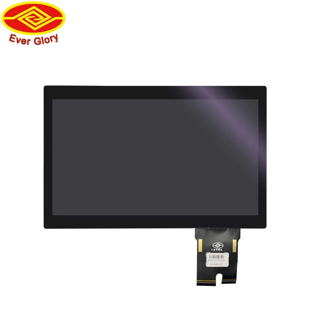 High Brightness 13.3 Inch Front IP65 Waterproof COF EETI Capacitive 10 Touch Points Touch LCD TFT Display Module for ATM Machine