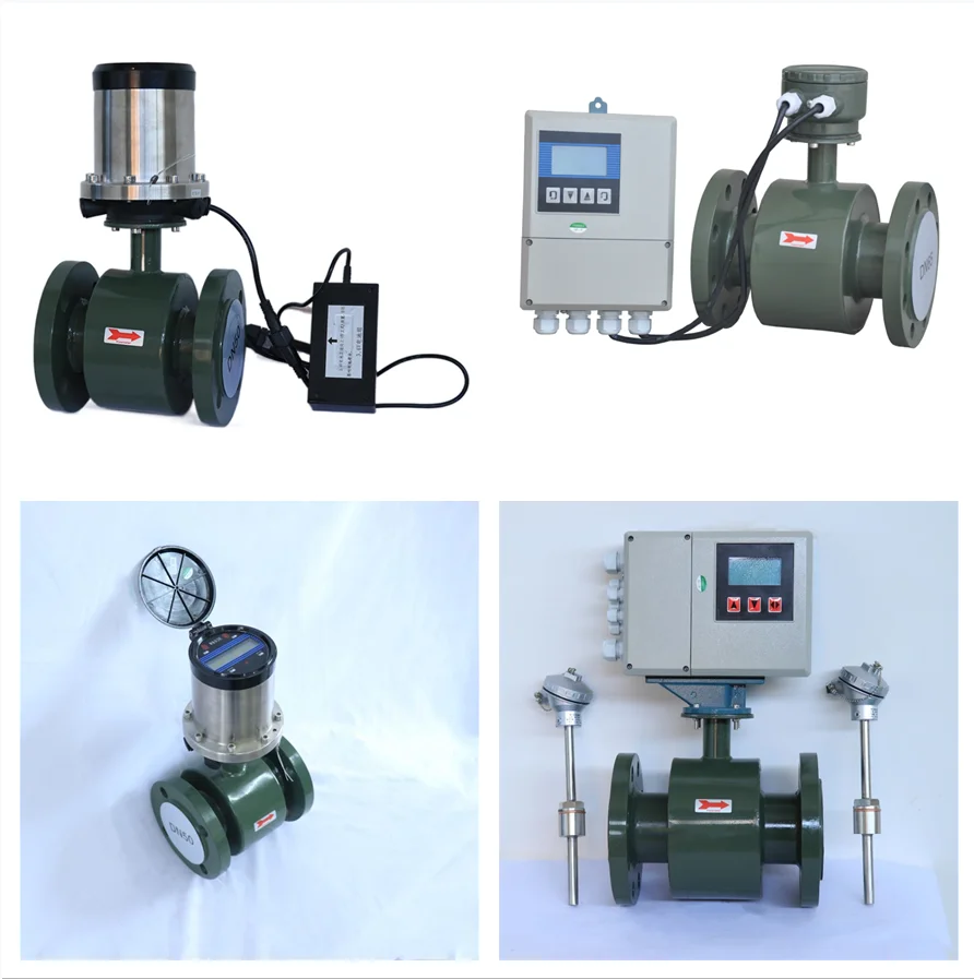 China DN100 DN150 electromagnetic flow meter rs485 sea water flow meter sewage water electromagnetic flowmeter