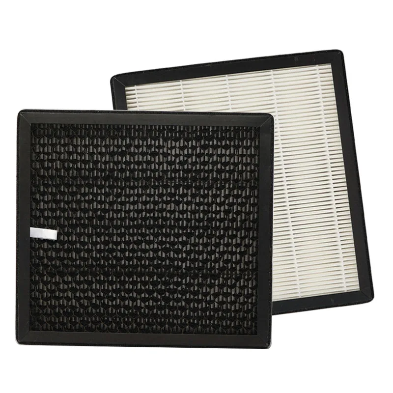 KLP Customized Ture HEPA Replacement Filter Set with Activated Carbon for Household Air Purifier