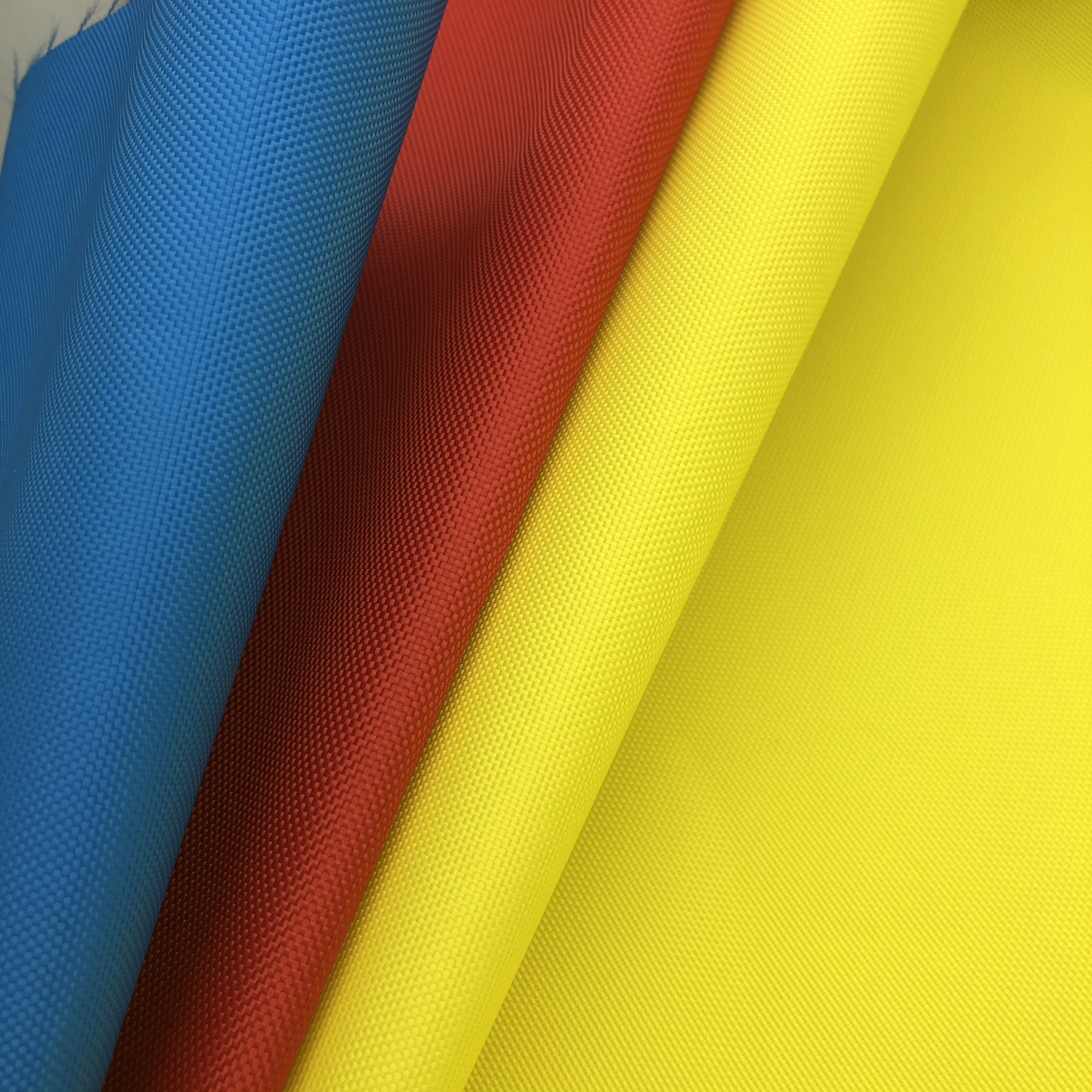 grs recycled fabric manufacturer Free Sample 1680D waterproof Coated rpet Oxford polyester Fabric For luggage/Camping Tent