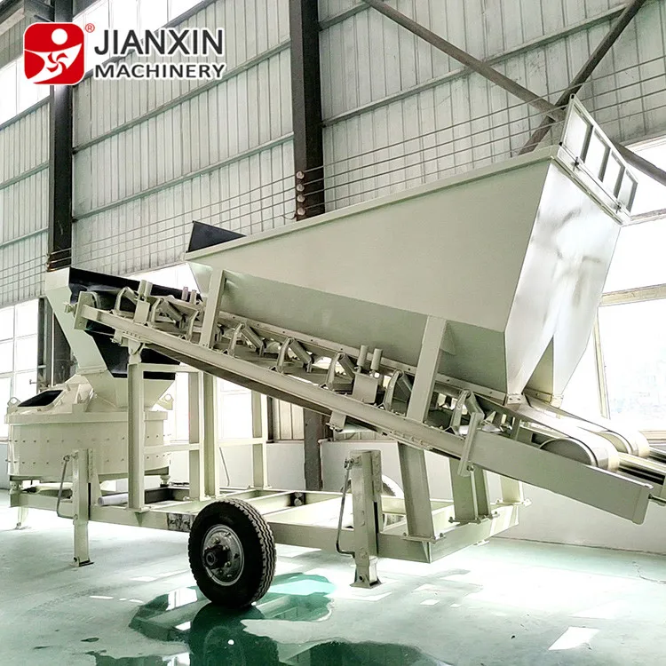 20M3 per hour Portable Mobile Concrete Batch Plant for Sale China Manufacture hot sell