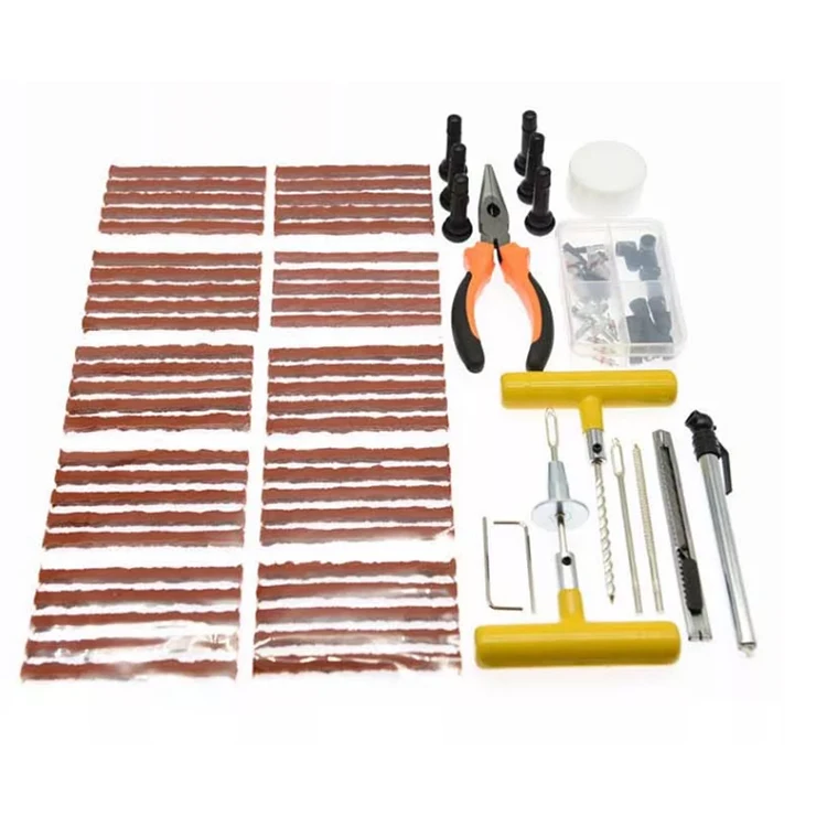 Cheap  factory price Hot-selling High Quality 100pcs Tyre Repair Kit Universal Tyre Repair Tool