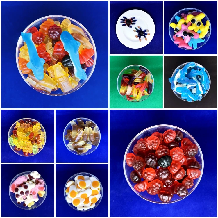 SWEETS CLEAR GUMMY CANDY GRIZZLY BEARS BULK GUMMY