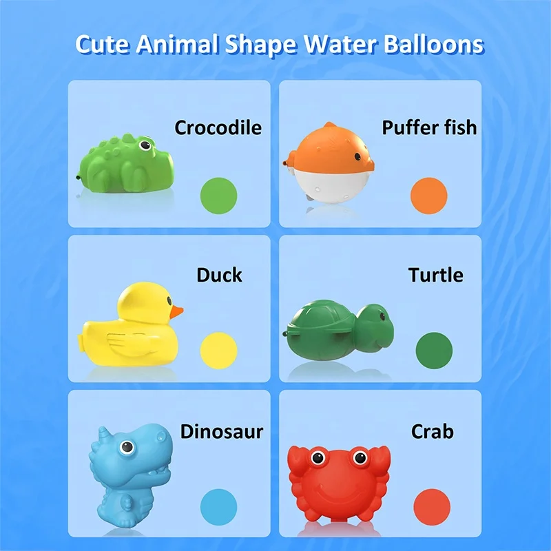 Summer Swimming Pool Funny Duck Toys For Kid Turtle Crab Kids Toy Bubble Bath Kids Shower Toys