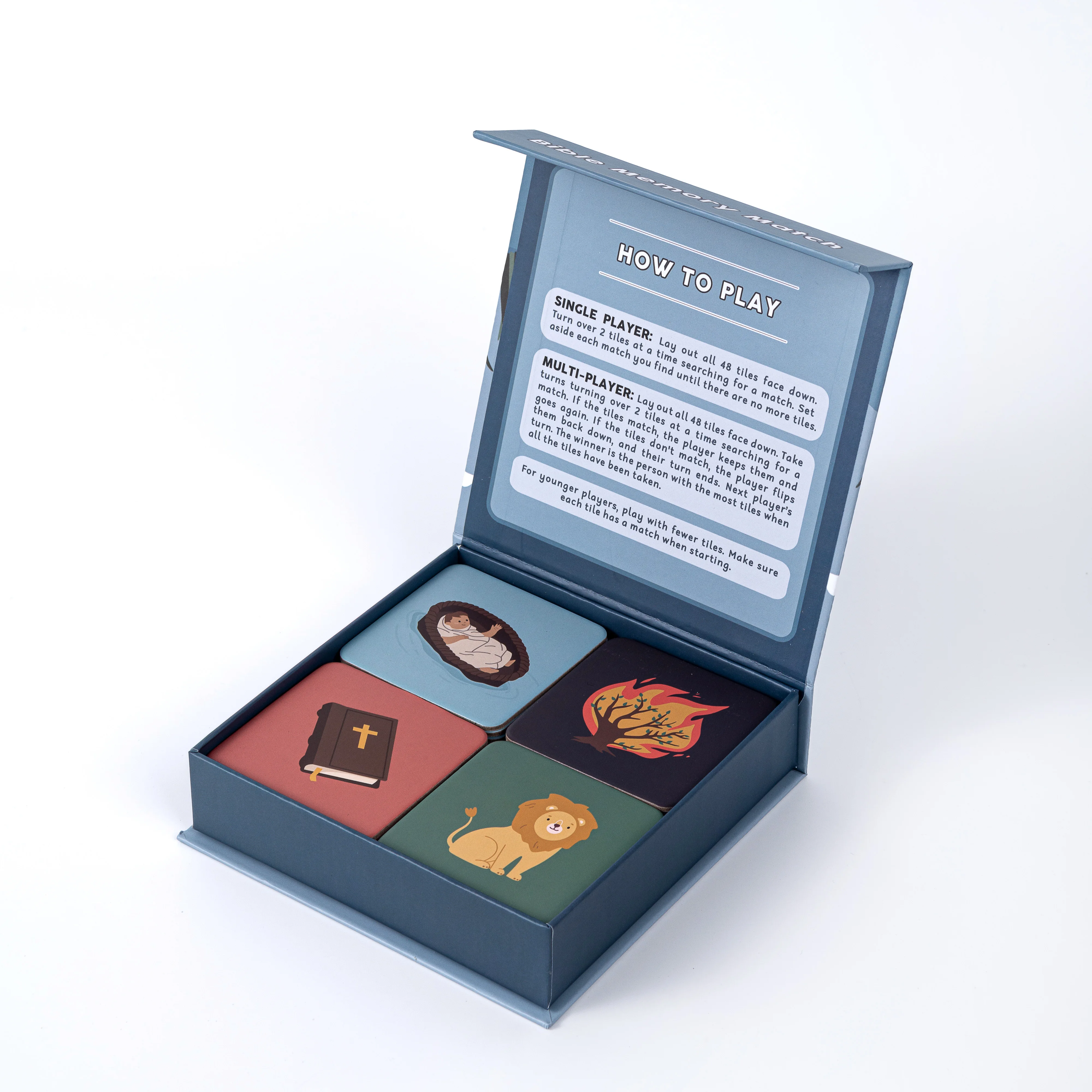 Eco Friendly High Quality Educational Memory Flash Cards Game Custom Printing Thick Paper Card Game Safe For Baby