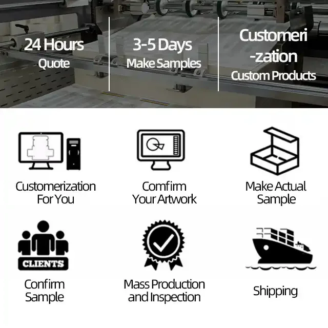 Custom Logo Printed Paper Box Die Cut Folding Kraft Paper Corrugated Shipping Mailing Packaging Box