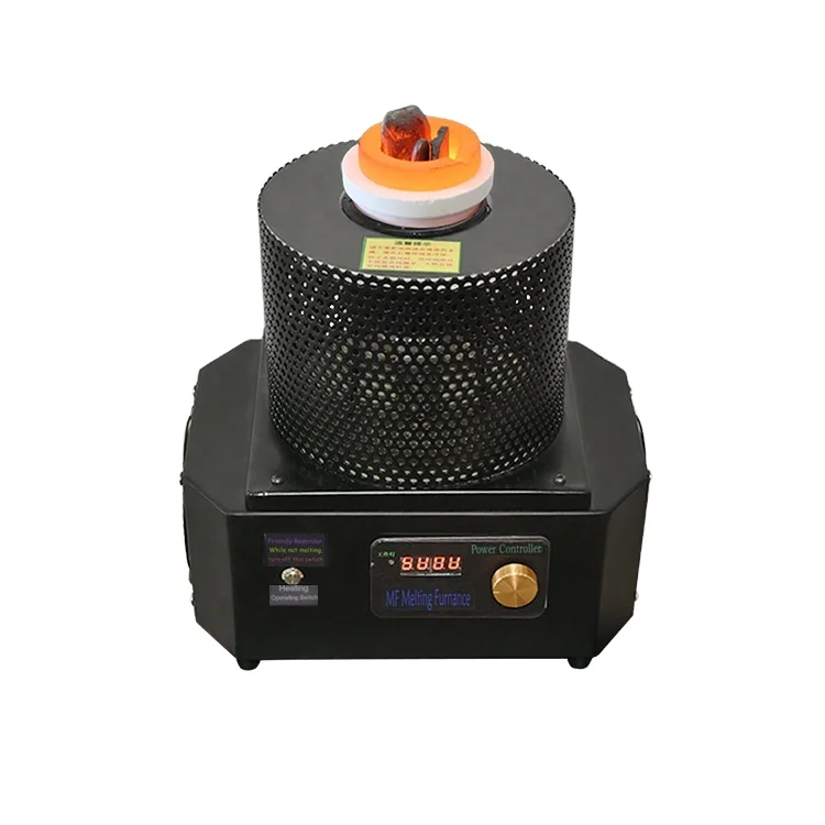 Mini Gold Melting Machine Smelting Induction Furnace Portable Smelter for Gold Silver Copper Steel Jewelry Oven