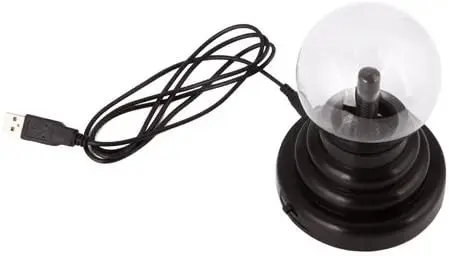 3' Static Electricity Globe Electric Lightning Ball Touch Sensitive USB Powered Amazing Gift for Parties Birthday and Holiday