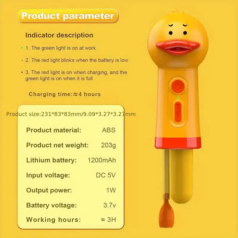 Electric Rechargeable Cleaning Pet Foam Machine Spray Depp Cleaning Pet Body Washing Machine
