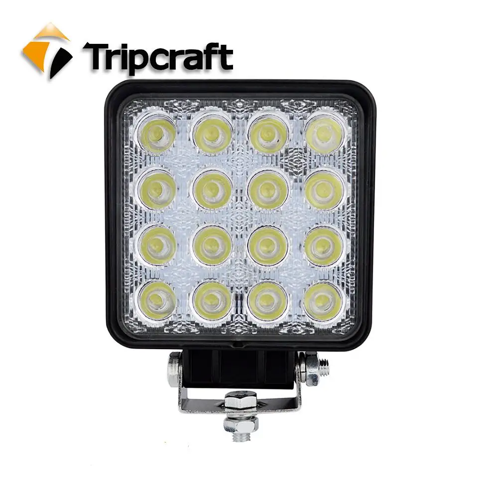 Factory price 4.3' 48W 10-30V DC led work light Spot beam light cheap LED work lamp