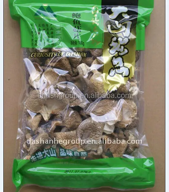 Китайские грибы вешенки 2*4см