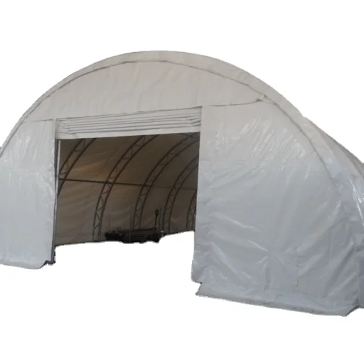 Mobile Big Double Arched Storage Building Tent Prefabricated 30/40 Used Outdoor Shelter With Frame Hangar