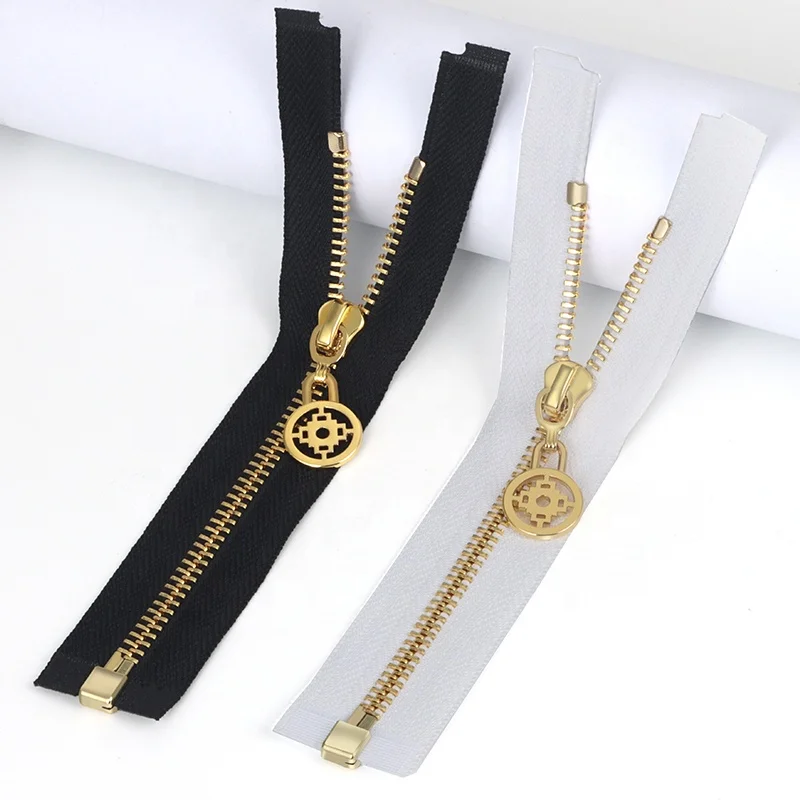 CHENGDA New Arrival Luggage in Rolls 5 Auto Lock Gold Teeth Nylon Tape Zip Zipper Bags