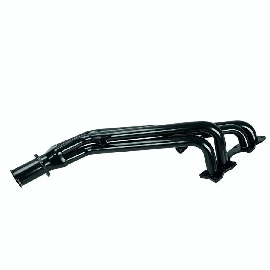 Black Exhaust Header for 1990-1995 Nissan Hardbody D21/Pickup 2.4L 4WD