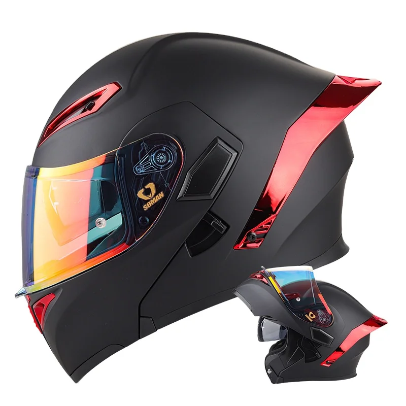 Dot Scooter Open Half Visor Pilot Motorbike Helmetcartoon Full Face Helmethelmet Helmetsis2 Soman Motorcycle Helmet