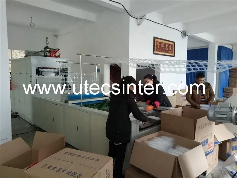 
UD750B CE CSA Certificate approval Automatic PP PET PS plastic dish plate tray Thermoforming making Machine 