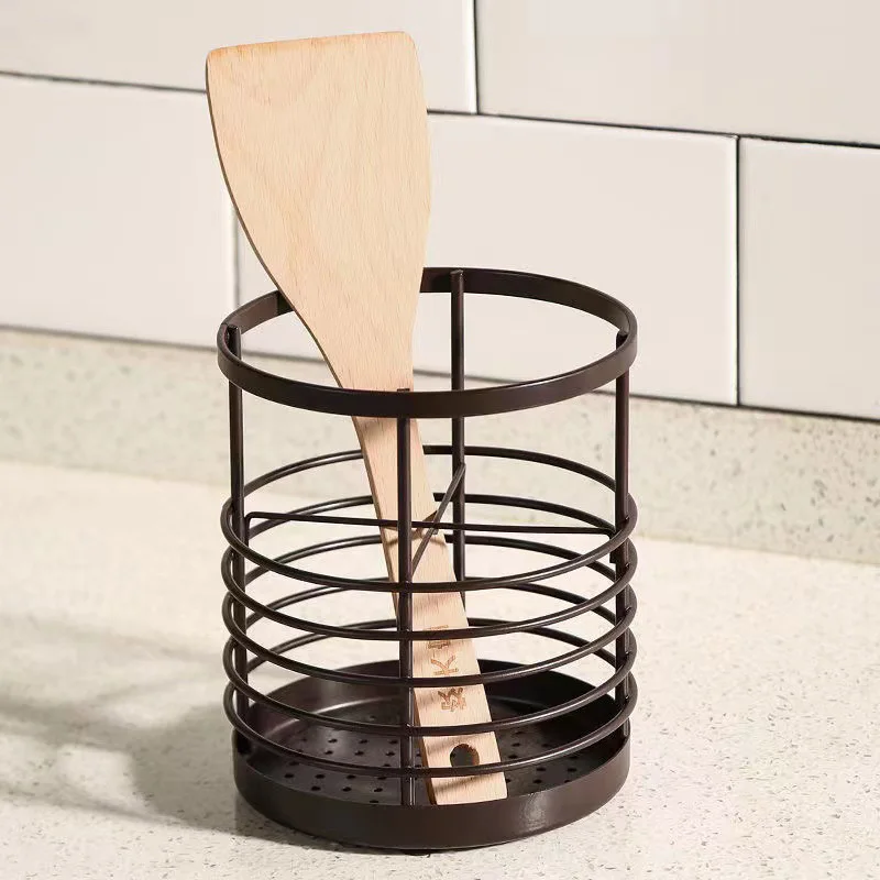 Kitchen chopsticks shelf cutlery cage draining rack knife set and fork rack kitchen storage household artifacts