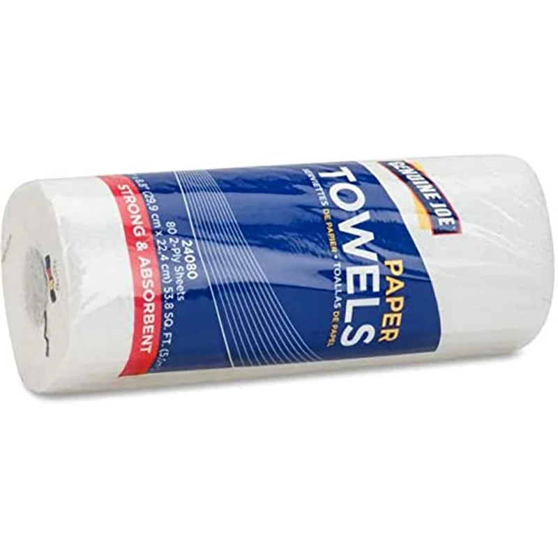 Private Label 3 Ply Layer 100% Bamboo Pulp Kitchen Towel Paper Ultra Soft Kitchen Tissue Roll
