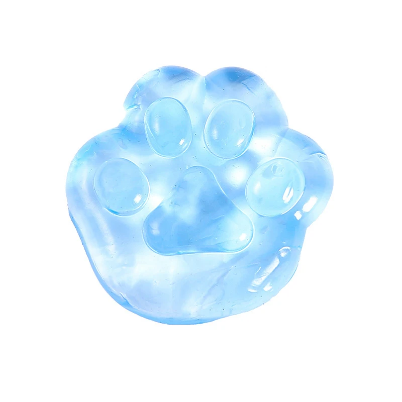 CTGYP 2024 New Style Squishy Cat Paw Toy Kindergarten Gift Release Pressure Kawaii Chroma Cat Paw Toy