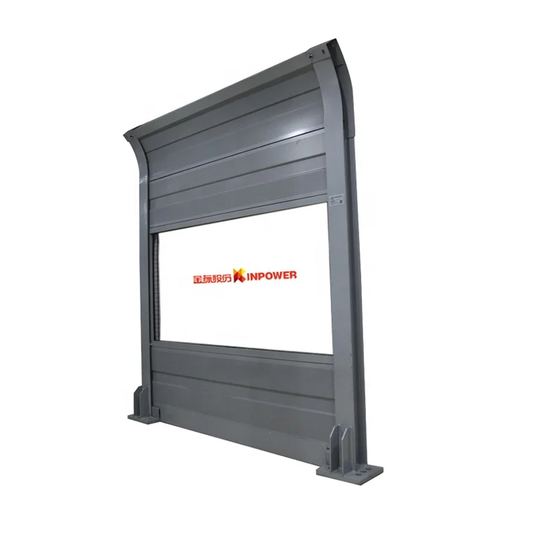 Perforated Aluminum 1.2mm thick Decoration Sound Absorbing Wall Noise Barriers For Highways