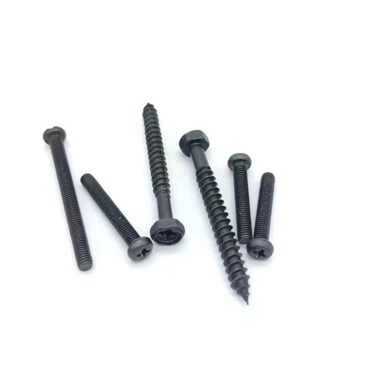 Wholesale Black Wood Insert Self Tapping Fine Thread Hex Socket Head Screw