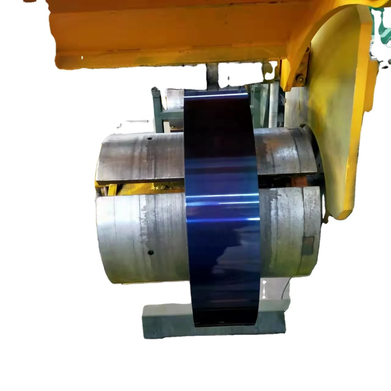 Lead bath heat treated steel strip