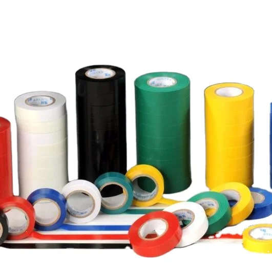 PVC Electric Tape Corrosion Resistance Hot Sale Cable Pacts Cable Packaging Different Color