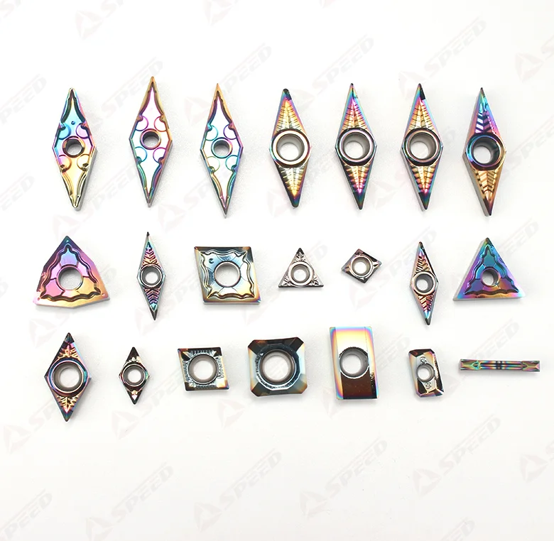 Cutting Tools Diamond Inserts VBMT160408 Vbmt110304 VBMT 160404 Cutter Blade Tungsten Carbide Turning Tools Inserts