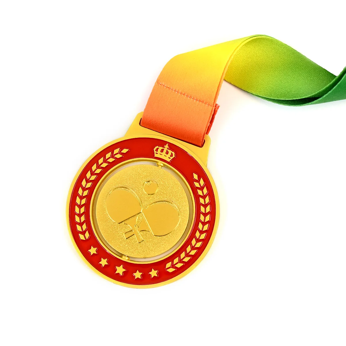Customized 3D Zinc Alloy Metal Craft Medals Big Size Gold Silver Bronze for Sports Wushu Fitness Bodybuilding-Direct Supplier