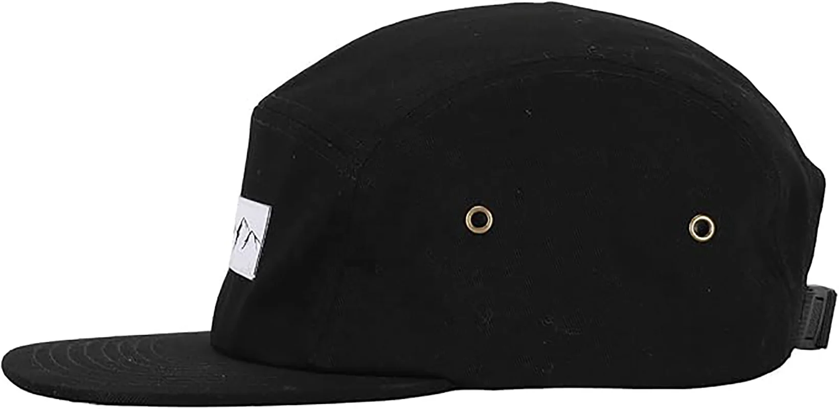 mens custom woven patch label logo waterproof water proof resistant outdoor camp running 5-panel five 5 panel caps hats for men