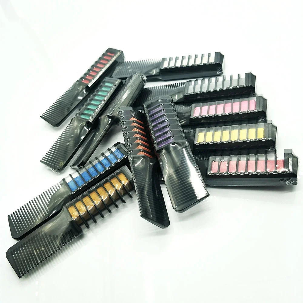 2019 new fashion nontoxic high pigment doble side hair chalk dye