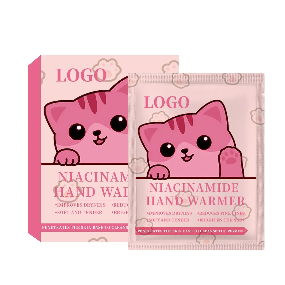 Custom Logo Oem Natural Beauty Skin Care Softening Whitening Hand Peel Mask Sheet