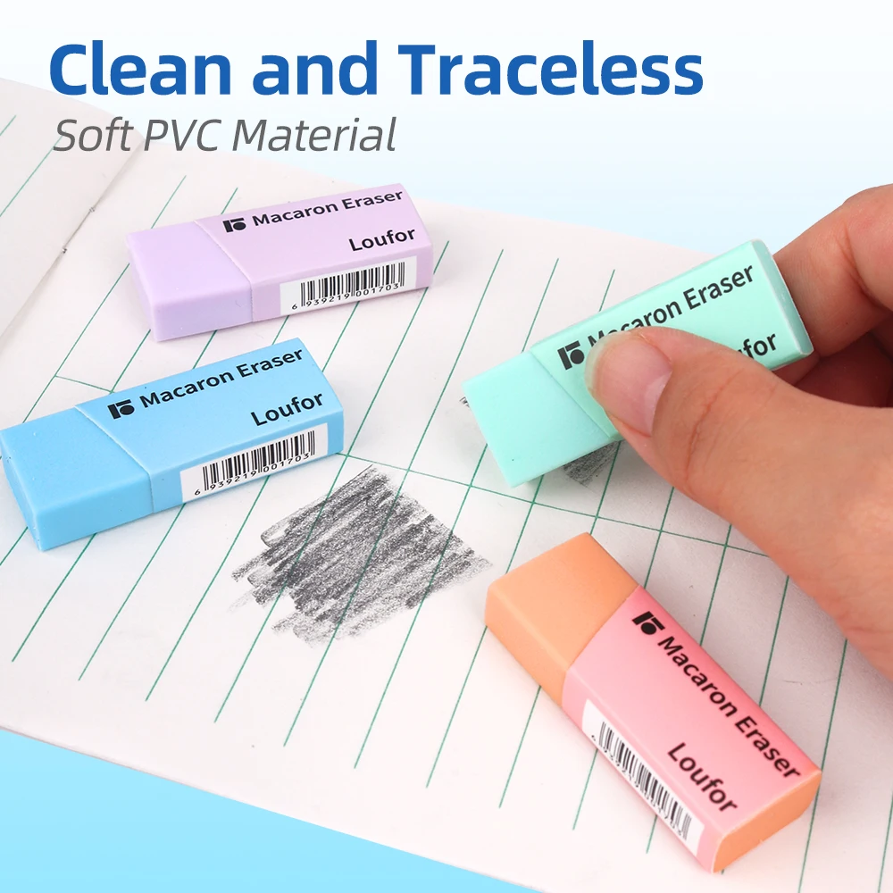 Promotional 2B Eraser Soft Eraser Student Large Size Stationery for Office and School