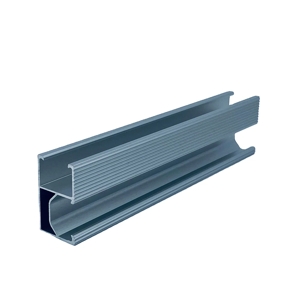 Low price wholesale aluminum solar panel rails for solar panel support system