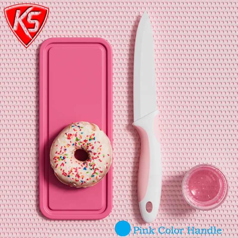 Ultra Sharp Professional 5-Inch Ceramic Kitchen Chef Knife with Sheath Cover